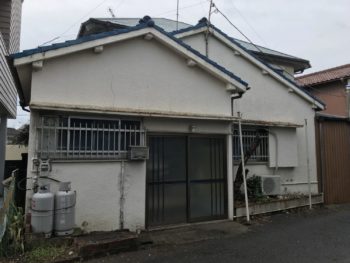 和歌山市　平屋　外壁塗装工事